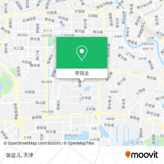 饭盆儿地图