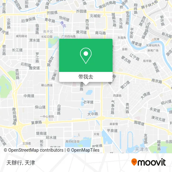 天辦行地图
