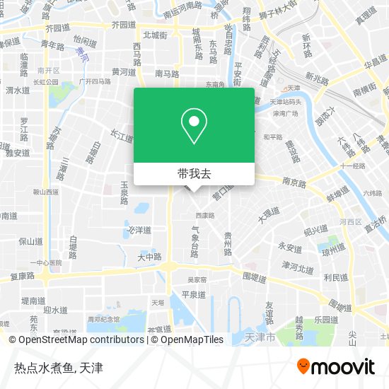 热点水煮鱼地图