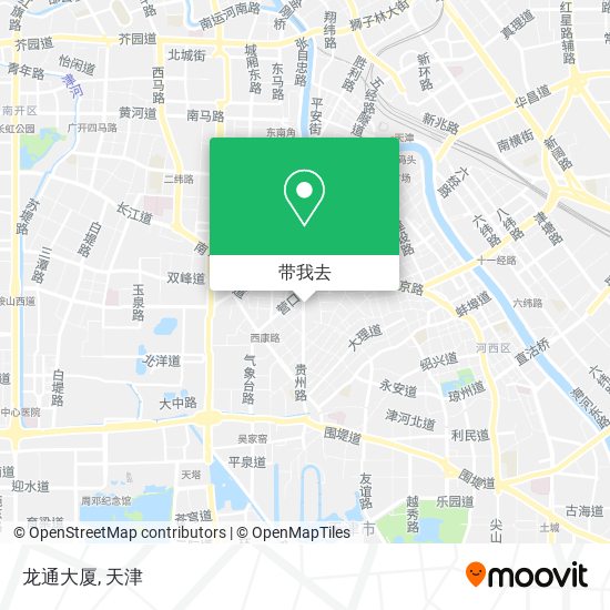 龙通大厦地图