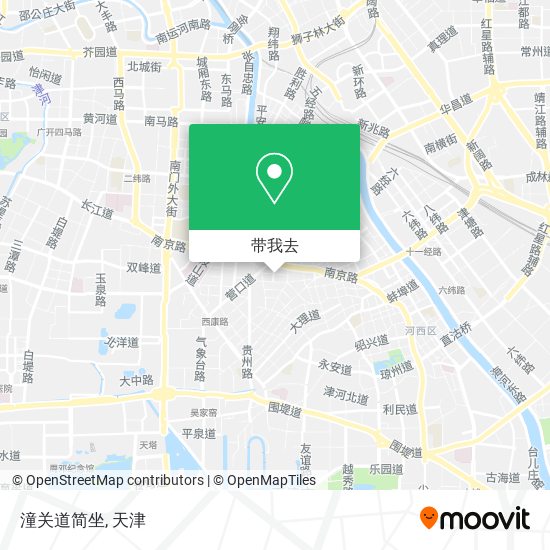 潼关道简坐地图
