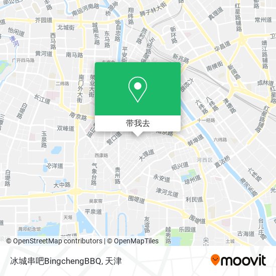 冰城串吧BingchengBBQ地图