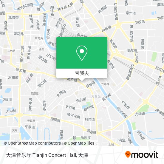 天津音乐厅 Tianjin Concert Hall地图