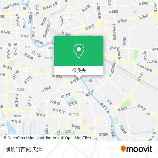 凯旋门百货地图
