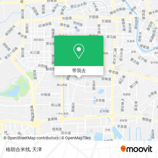 格朗合米线地图