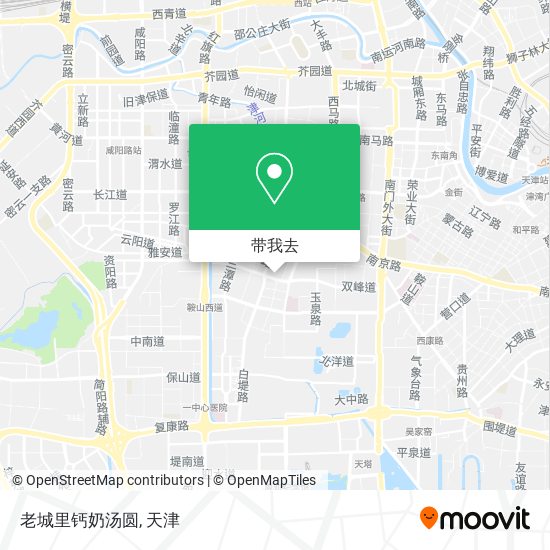 老城里钙奶汤圆地图