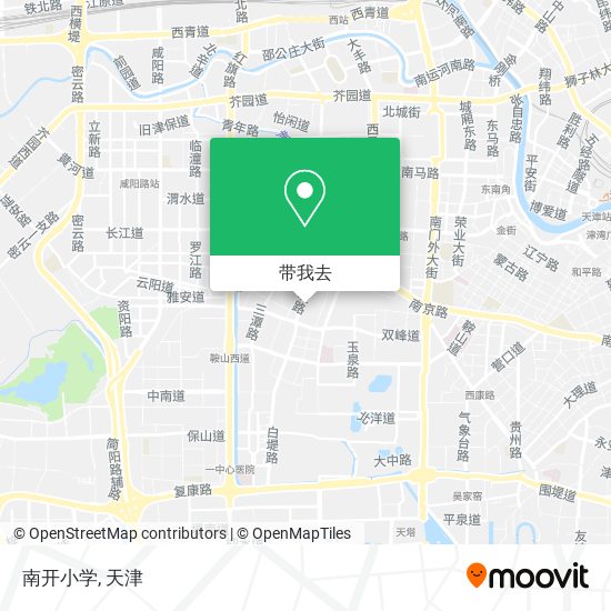 南开小学地图