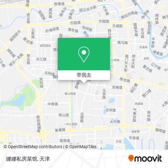娜娜私房菜馆地图