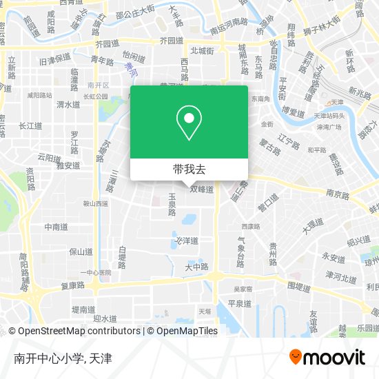 南开中心小学地图