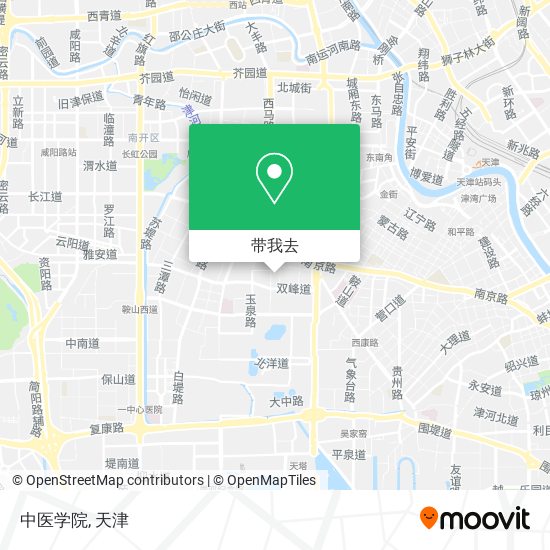 中医学院地图