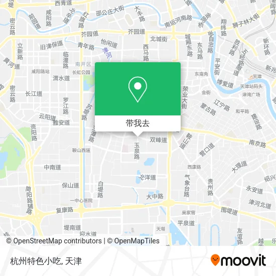 杭州特色小吃地图