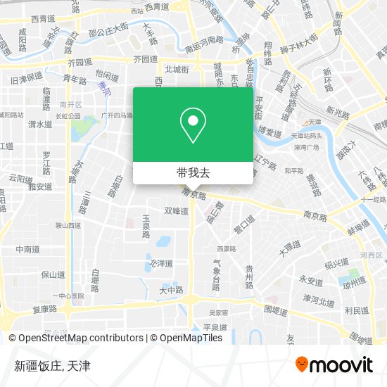 新疆饭庄地图