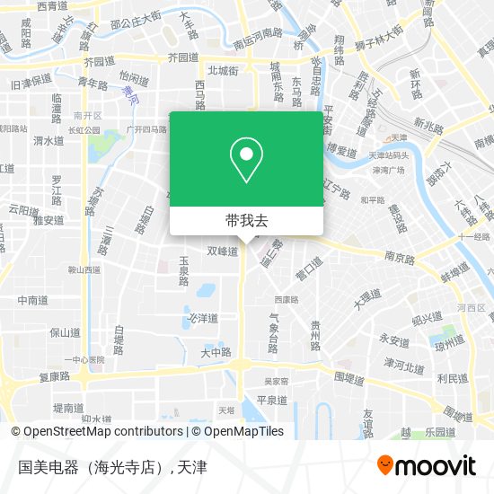 国美电器（海光寺店）地图