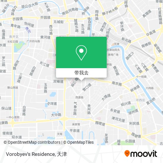 Vorobyev's Residence地图