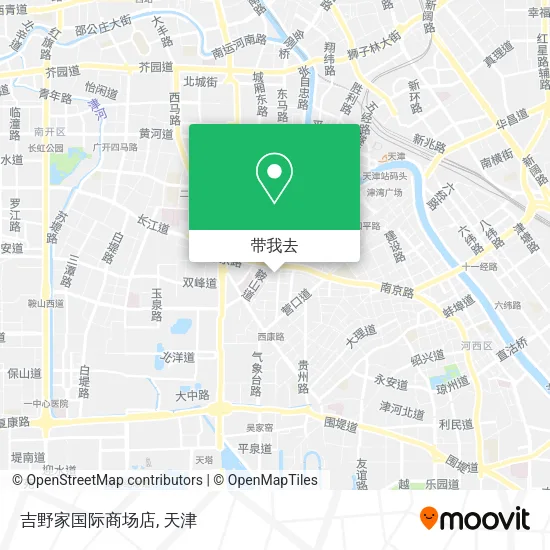 吉野家国际商场店地图