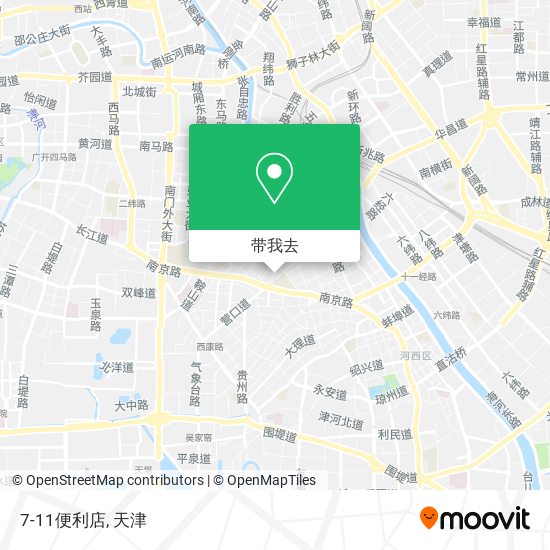 7-11便利店地图