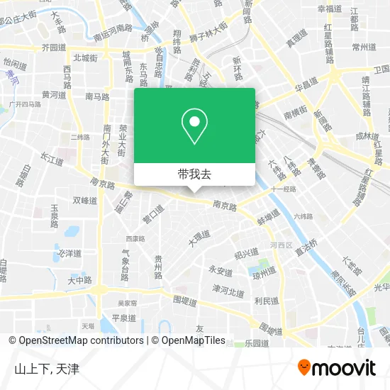 山上下地图
