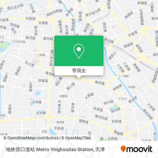 地铁营口道站 Metro Yingkoudao Station地图