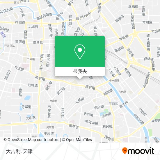 大吉利地图