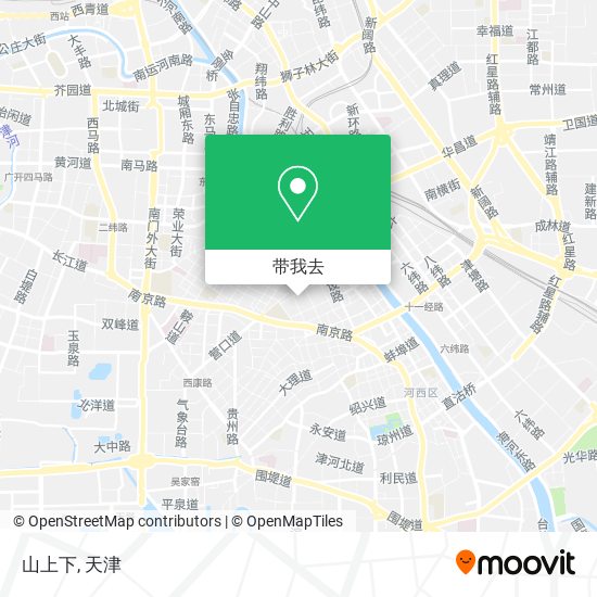 山上下地图