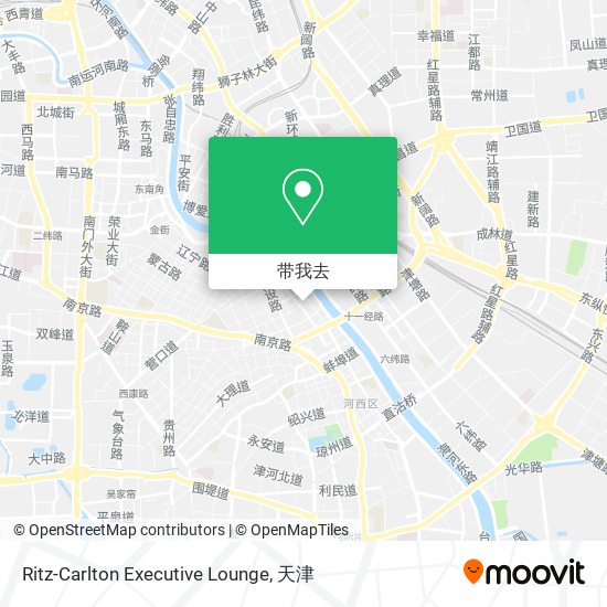 Ritz-Carlton Executive Lounge地图