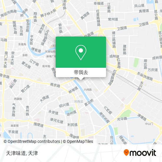 天津味道地图