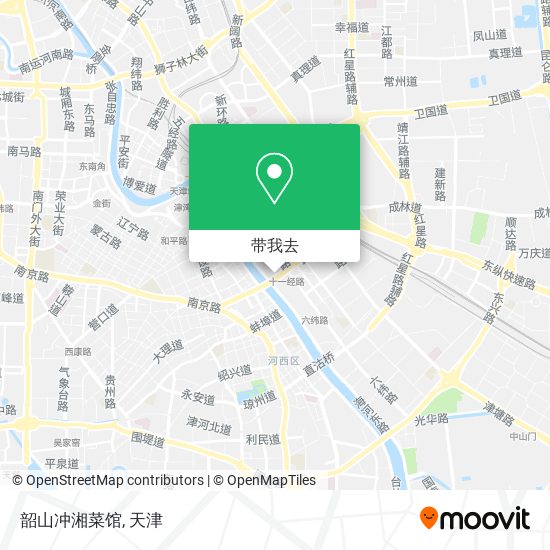 韶山冲湘菜馆地图