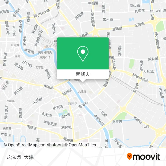龙泓园地图