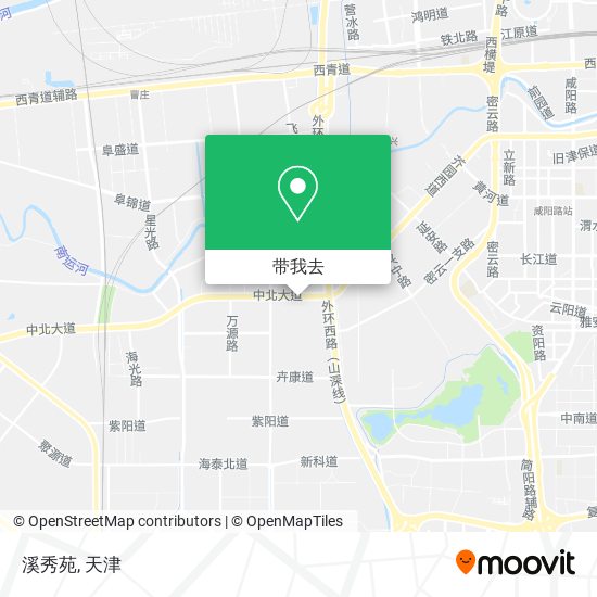 溪秀苑地图