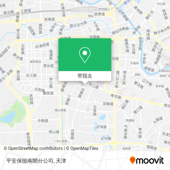 平安保險南開分公司地图