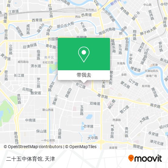 二十五中体育馆地图