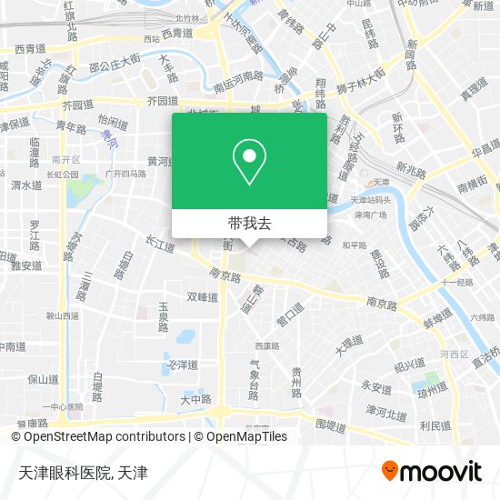 天津眼科医院地图