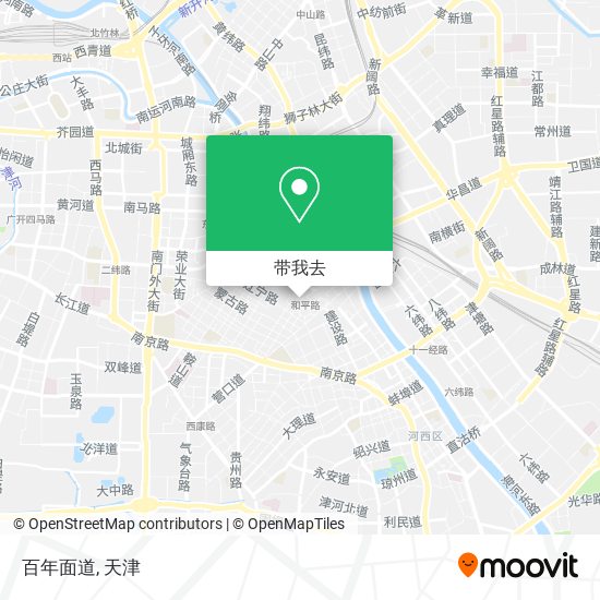 百年面道地图