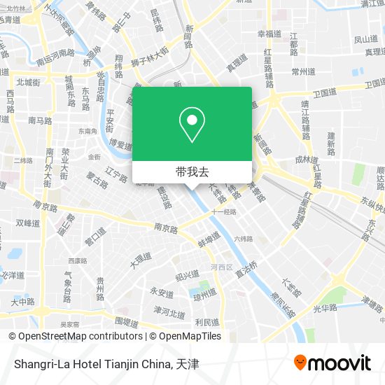 Shangri-La Hotel Tianjin China地图