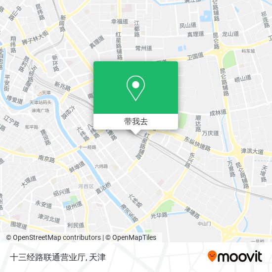 十三经路联通营业厅地图