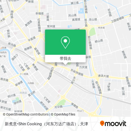 新煮意•Shin Cooking（河东万达广场店）地图