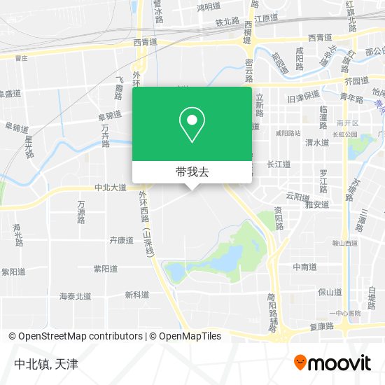 中北镇地图