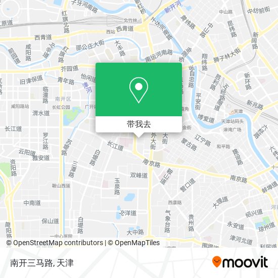南开三马路地图