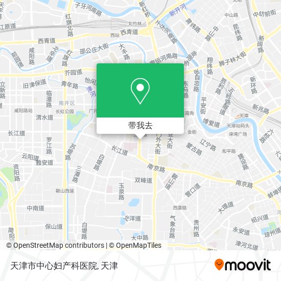 天津市中心妇产科医院地图