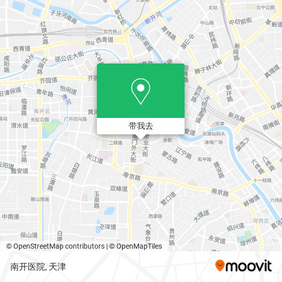 南开医院地图