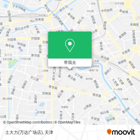 土大力(万达广场店)地图