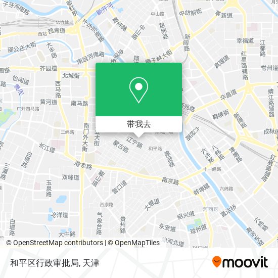 和平区行政审批局地图