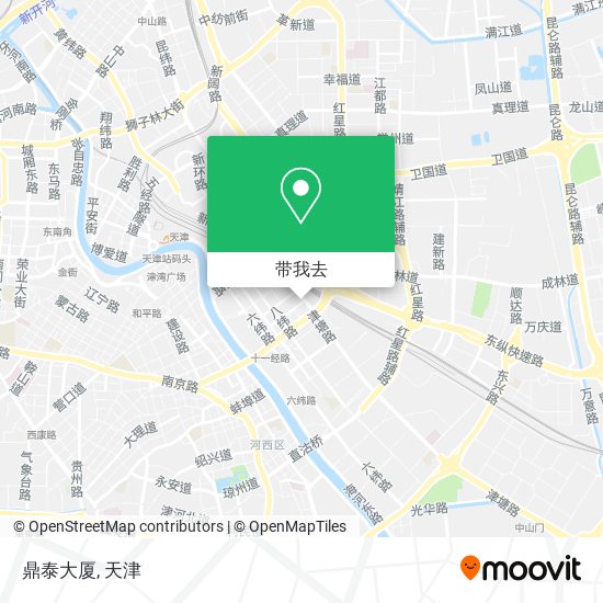 鼎泰大厦地图