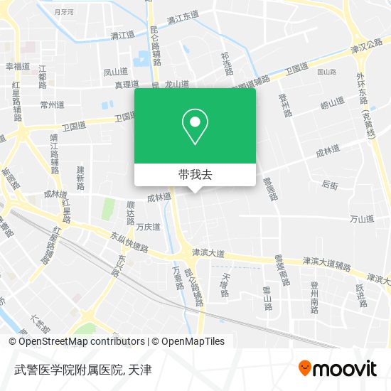 武警医学院附属医院地图