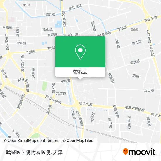 武警医学院附属医院地图