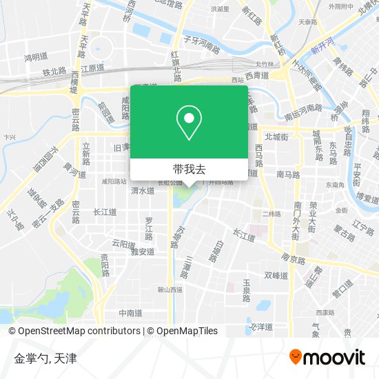 金掌勺地图
