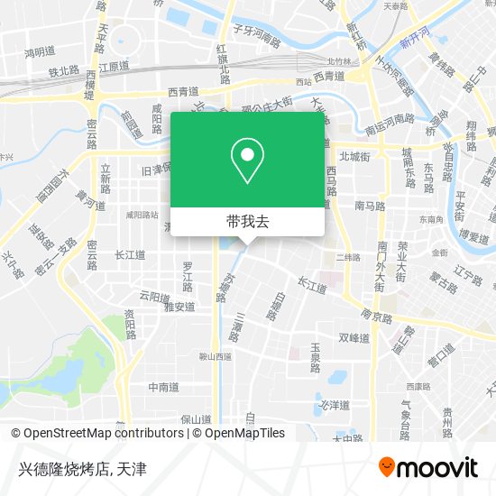 兴德隆烧烤店地图