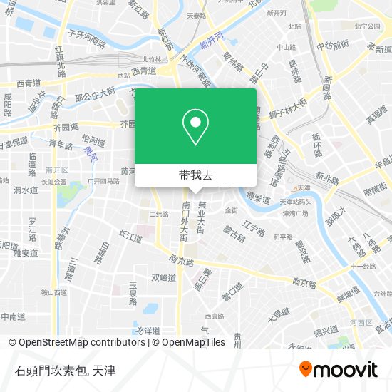 石頭門坎素包地图