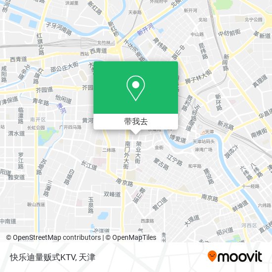 快乐迪量贩式KTV地图