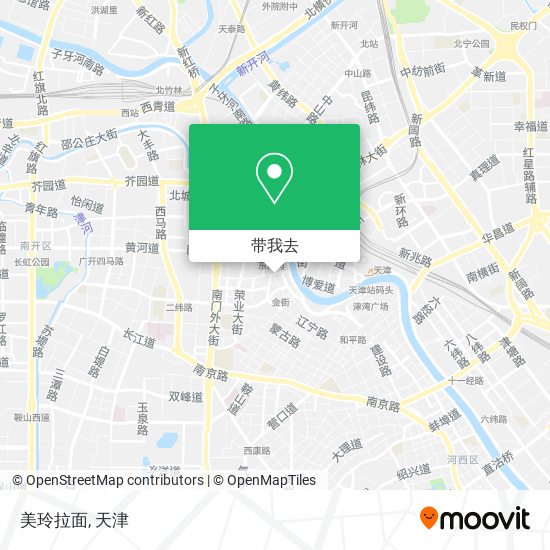 美玲拉面地图